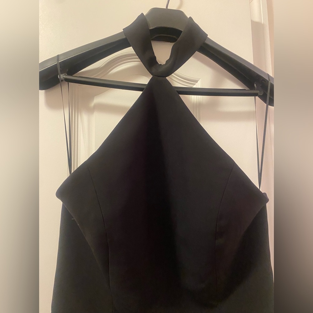 Amanda Uprichard Black Floor Length Gown - Never Worn!